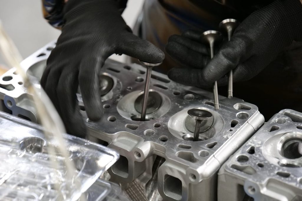 Close-up of mechanic